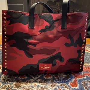 SOLD - Rarely used Valentino Studded Tote Bag